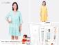 Preview: Schnittmuster Angel Kleid und Tunika by pattydoo